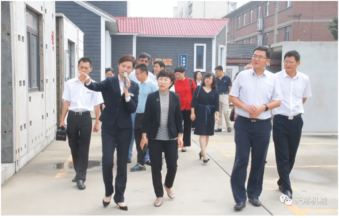 內蒙古自治區(qū)滿洲里市委組織部領導蒞臨天意參觀指導