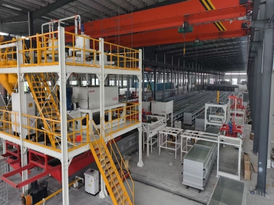 勻質板生產線廠家：天意機械勻質板設備推動建筑保溫升級